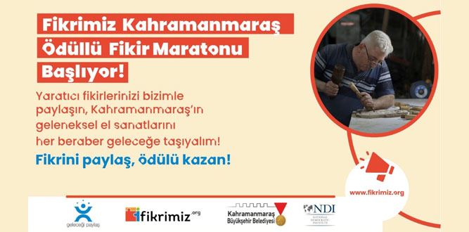 “Kahramanmaraş Hikâyesi” Projesinde Ödüllü Yarışmalar Başlıyor!