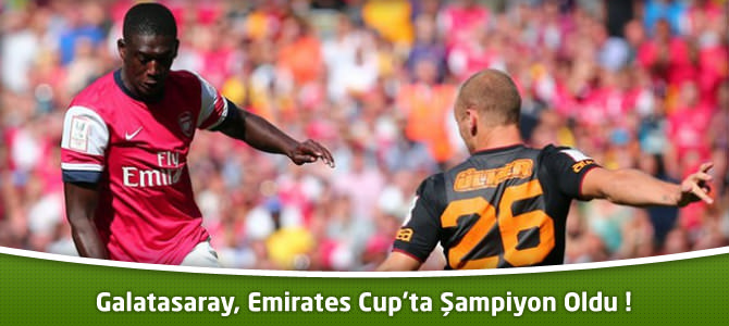 Arsenal 1 - Galatasaray 2 Maçın özeti ve goller Emirates Cup
