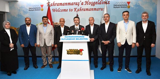 Tarım ve Orman Bakanı İbrahim Yumaklı Kahramanmaraş'ta