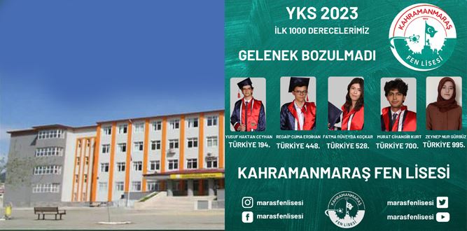 Geleneği Bozulmayan Okul, Kahramanmaraş Fen Lisesi