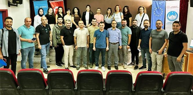 Mehmet Akif İnan İHO' da Erasmus+ Programı'nın tanınırlığı etkinliği