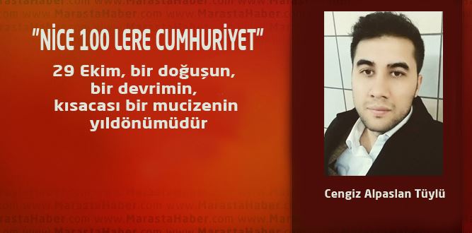 "NİCE 100 LERE CUMHURİYET"