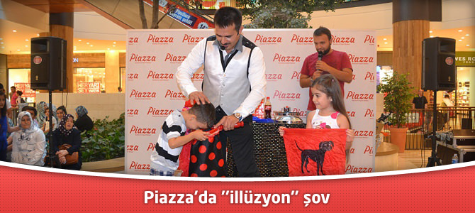 Piazza'da ''illüzyon'' şov