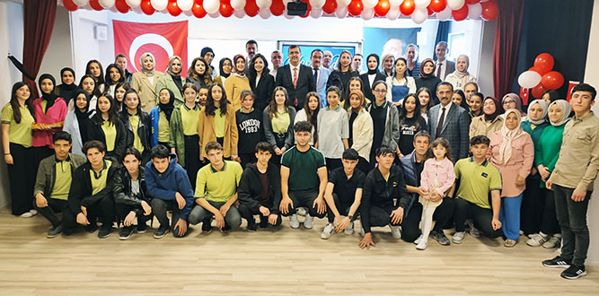 Hayırsever Şakir Kütükçü'den Aksu Anadolu Lisesine Konferans Salonu