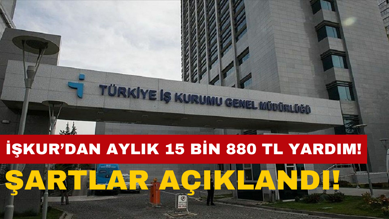 İŞKUR’dan Çalışmayanlara 15 Bin 880 TL Yardım 2024! Ağustosta Hesaplara Yatacak!