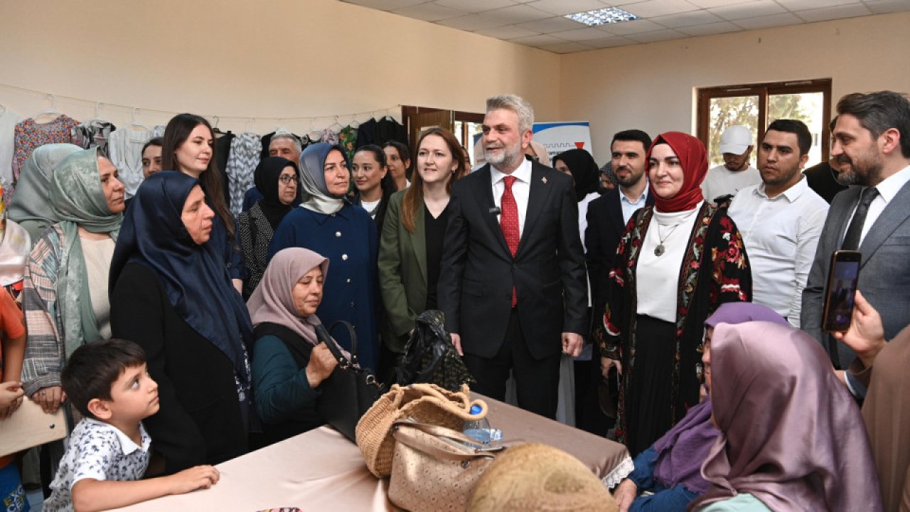 Kahramanmaraş Büyükşehir Belediyesi'nden Kadın Atölyelerine Tam Destek