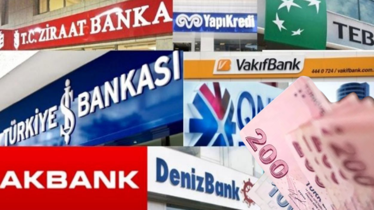 Ziraat, Vakıfbank, Halkbank, Akbank, İş Bankası, Garanti ve Denizbank ve ING’de Promosyon Depremi! Promosyon Tutarları Değişti!