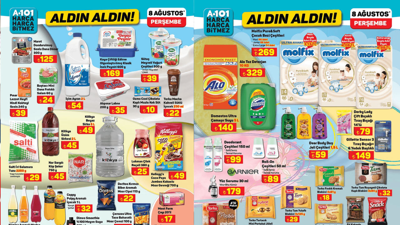 A101’de Alo, Domestos, Torku, English Home ve Philips Ürünlerine İndirim Geliyor! A101 8 Ağustos Aktüel Kataloğu!