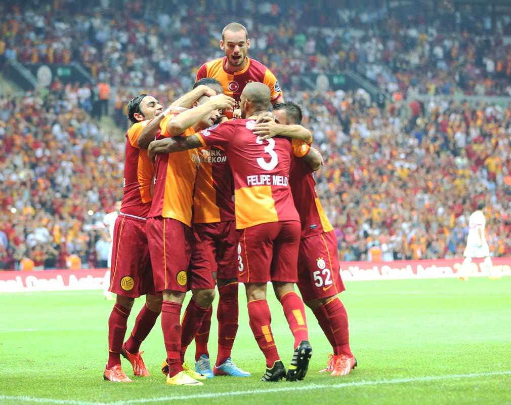 Galatasaray-Gaziantep 2-1 Maç sonucu
