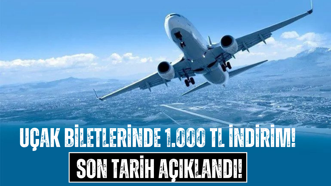 THY, AJet, Pegasus ve SunExpress’ten 1.000 TL İndirim 2024!