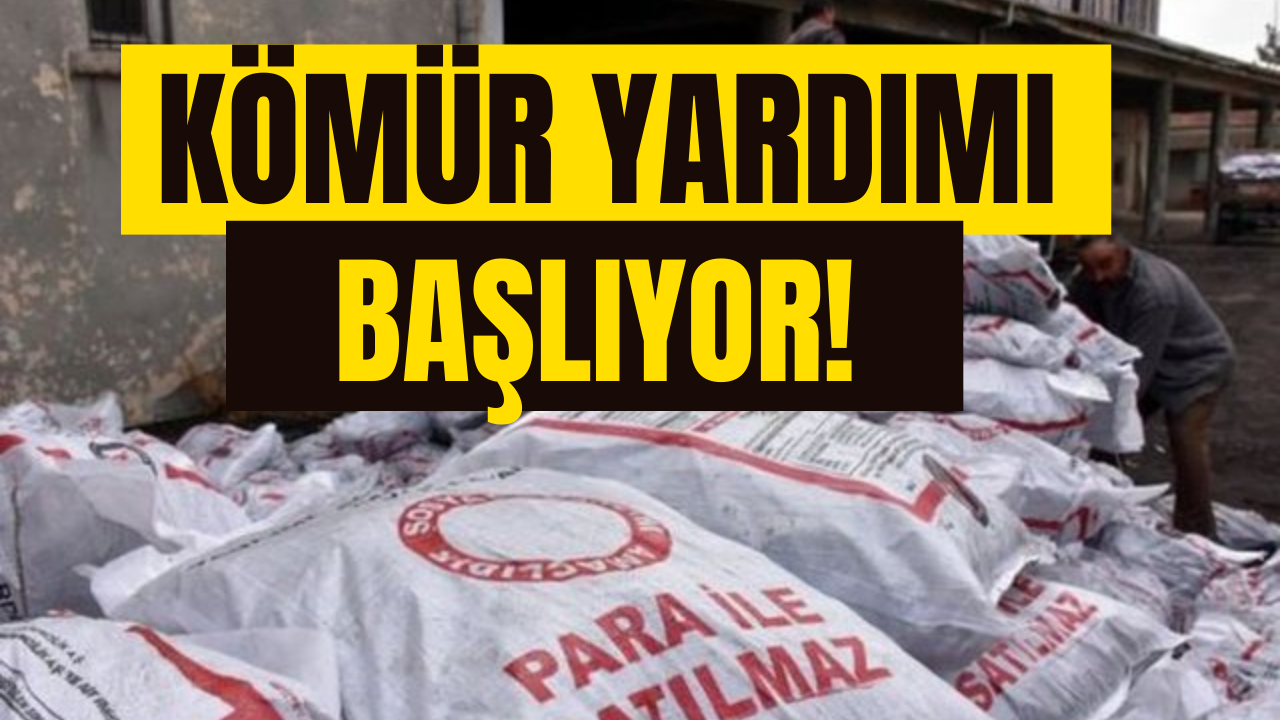 Aile Bakanlığı Kömür Yardımına Başlıyor! Bakan Göktaş Az Önce Açıkladı!