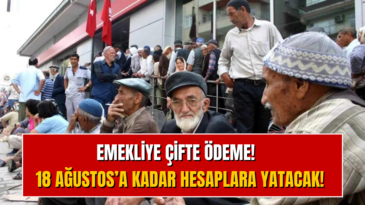 Emekliye İki Ödeme Birden! En Az 18 Bin 750 TL Ödenecek!