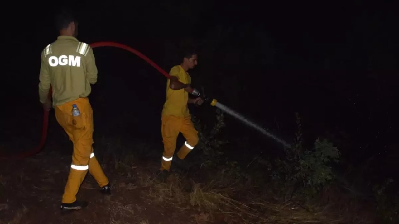 Kahramanmaraş'ta Korkutan Orman Yangını