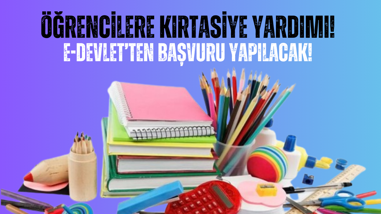 Aile Bakanlığı Eylül Ayında Öğrencilere Kırtasiye Yardımı Yapacak!