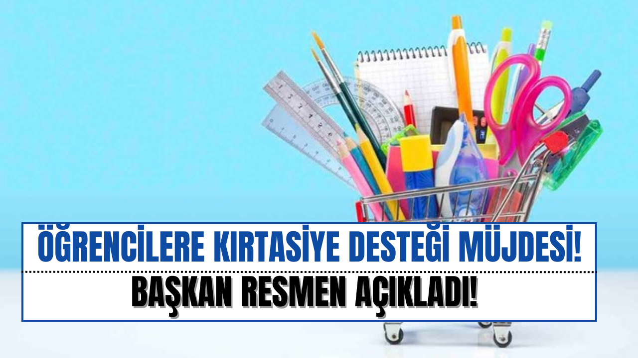 Öğrencilere Müjde! Yeni Kırtasiye Desteği Veriliyor!