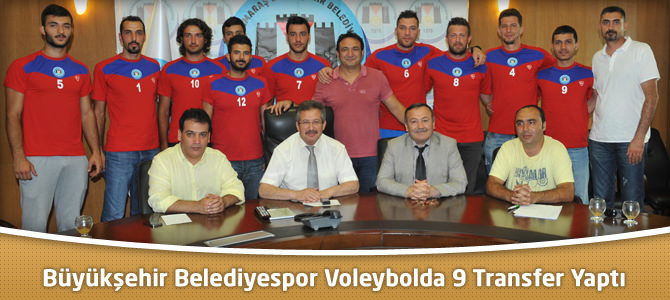 Kahramanmaraş Büyükşehir Belediyespor Voleybolda 9 Transfer Yaptı