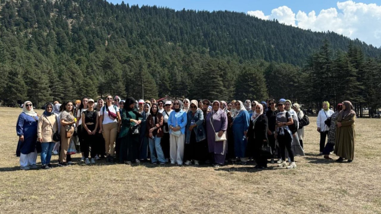 Kahramanmaraş'ta Kadınlar Doğa Gezilerine Devam Ediyor