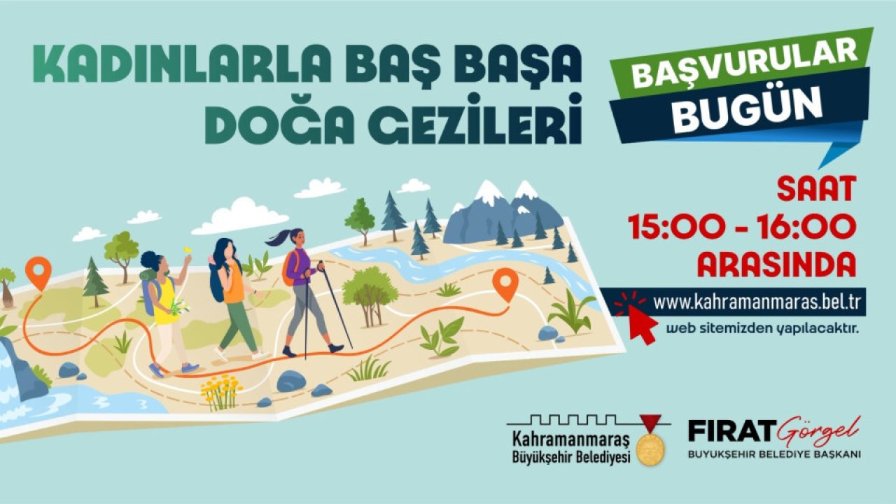 Kadınlarla Baş Başa Doğa Gezileri'nin Başvuruları Başladı