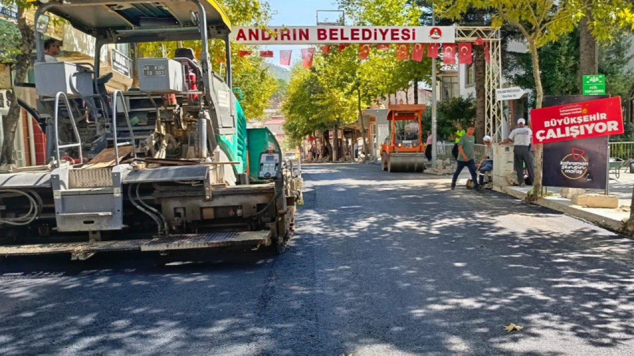 Büyükşehir Belediyesi Andırın İlçesinin Ulaşım Konforunu Artırıyor