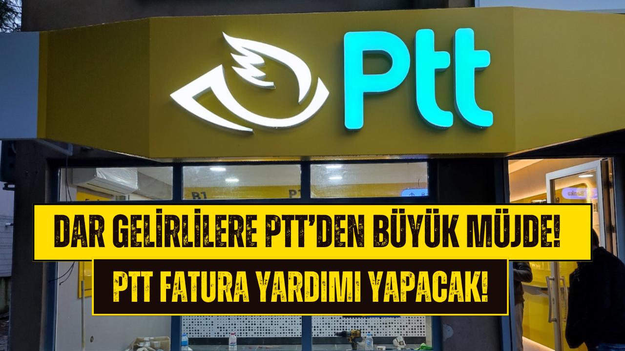 PTT’den 3 Bin 730 TL Elektrik Faturası Yardımı!