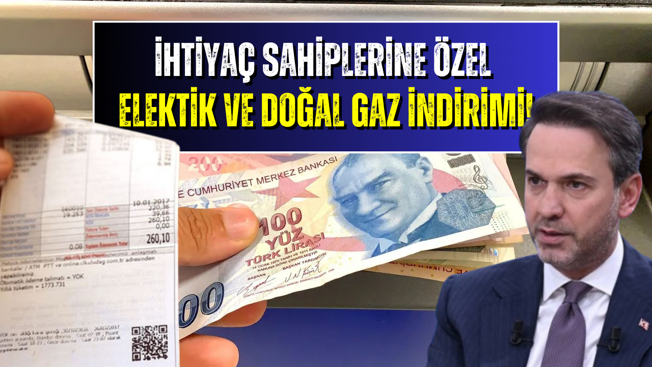 Doğal Gaz ve Elektriğe Yeni İndirim! Bakan Bayraktar Resmen Açıkladı!