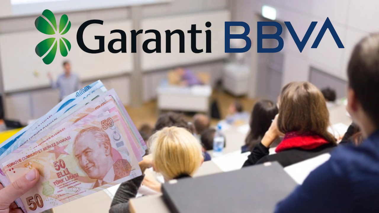 Garanti BBVA’dan Öğrencilere 1.500 TL Para Yardımı Başvuruları Başladı!