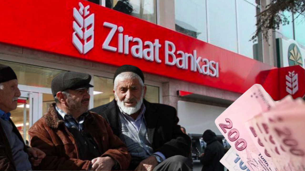 Ziraat Bankası’ndan SSK, Bağ-Kur ve Emekli Sandığı Emeklisine 4 Bin TL Para Yardımı Başladı!