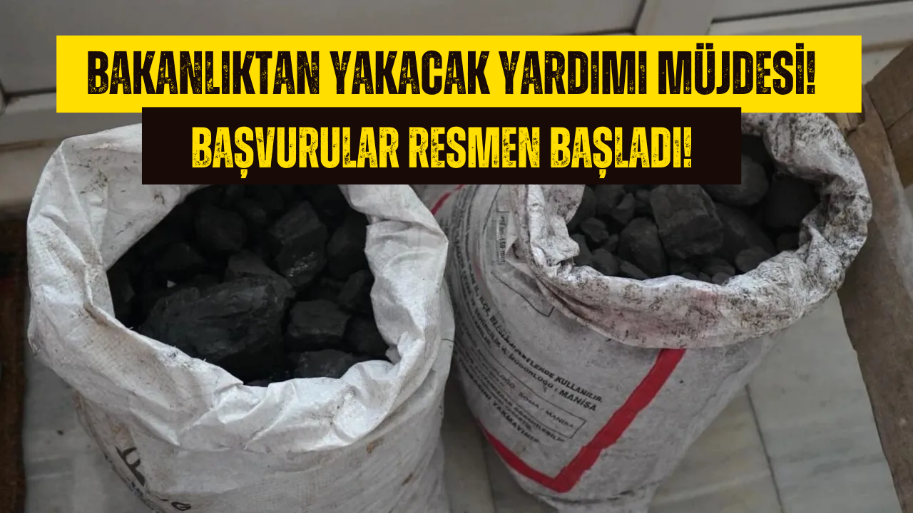 Bakanlıktan Yakacak Yardımı Başvuruları Başladı!