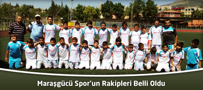 Maraşgücü Spor'un Rakipleri Belli Oldu