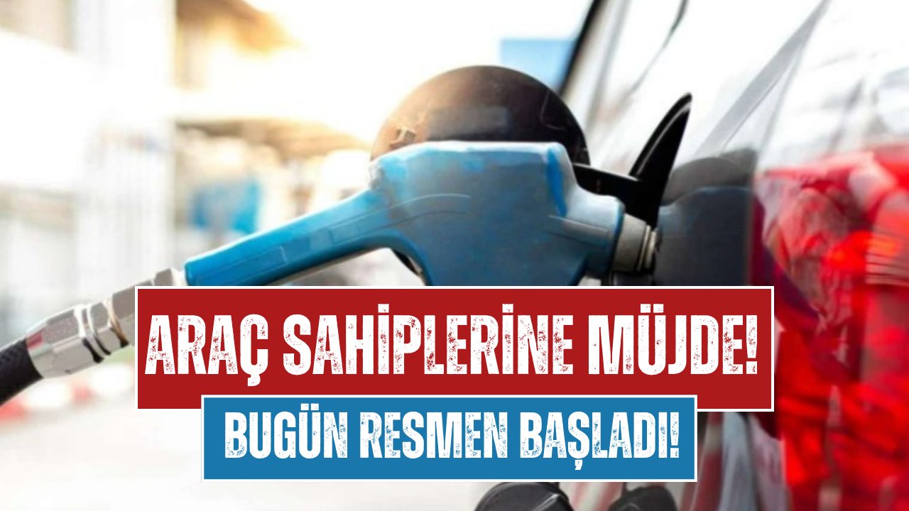 Akaryakıtta Ekim İndirimi Bugün Resmen Başladı!