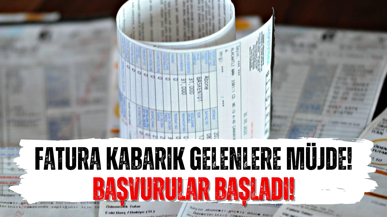 500 TL Fatura Desteği Başvuruları Başladı!