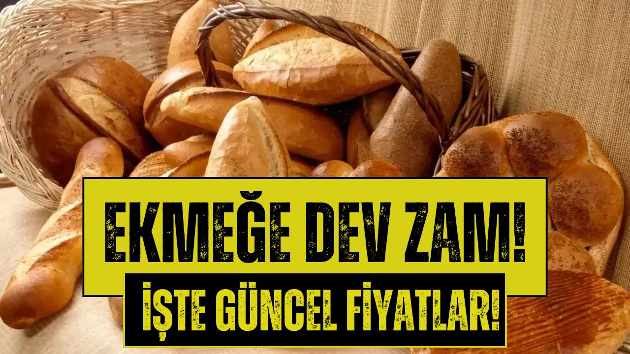 Ekmeğe Zam Geldi! Tanesi 10 TL Oldu!