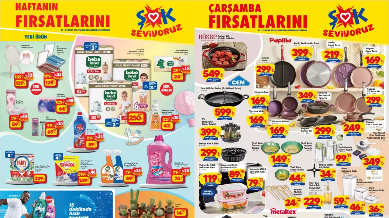 ŞOK’ta Pınar, Milka, Altus, Moda Life, New Balance, Bingo ve Omo Ürünlerine İndirim Geliyor! ŞOK 29 Ekim Aktüel Kataloğu!