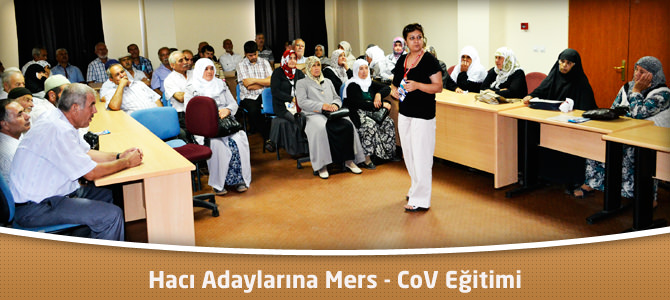 Hacı Adaylarına Mers - CoV Eğitimi