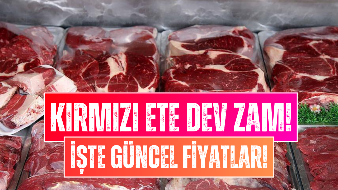 Kırmızı ete yüzde 15 zam! Kıymanın kilosu 700 TL’yi bulacak!