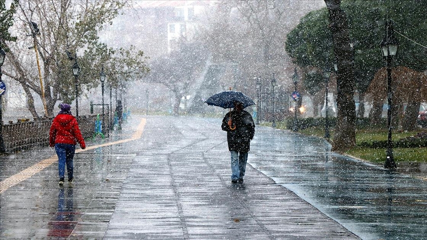 Meteoroloji Hava Durumunu Güncelledi! İşte Kar ve Yağmur Beklenen İller!