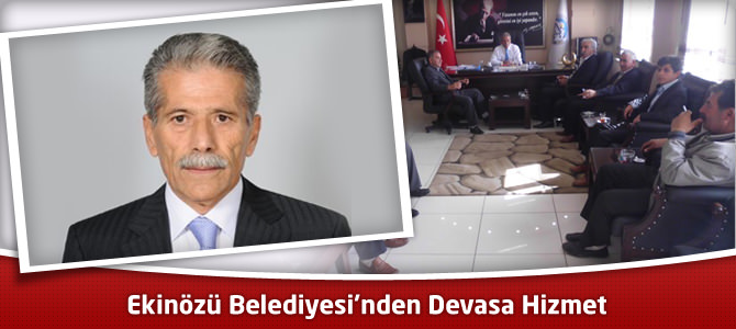 Ekinözü Belediyesi’nden Devasa Hizmet