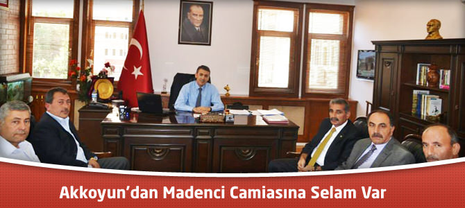 Akkoyun’dan Madenci Camiasına Selam Var