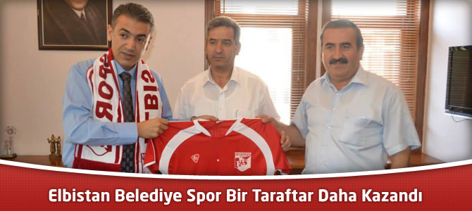 Elbistan Belediye Spor Bir Taraftar Daha Kazandı