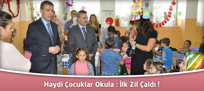 Haydi Çocuklar Okula : İlk Zil Çaldı