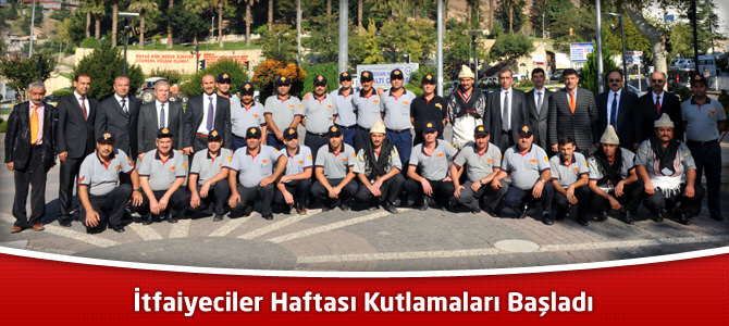 İtfaiyeciler Haftası Kutlamaları Başladı