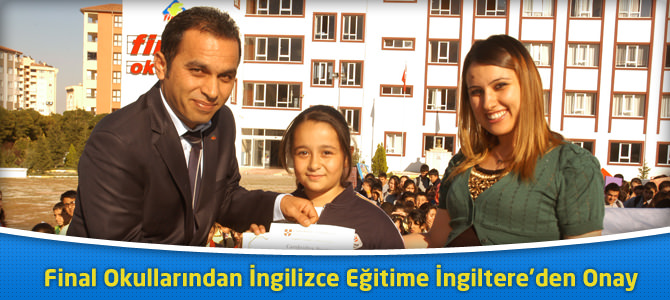 Final Okullarından İngilizce Eğitime İngiltere’den Onay