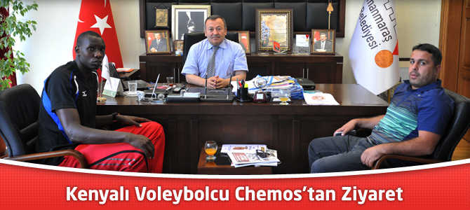 Kenyalı Voleybolcu Chemos’tan Ziyaret