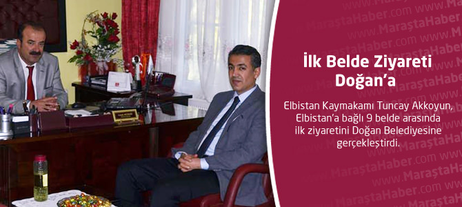 İlk Belde Ziyareti Doğan’a