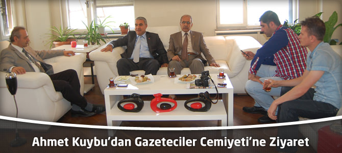 Ahmet Kuybu'dan Gazeteciler Cemiyeti’ne Ziyaret