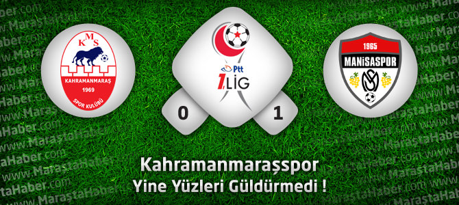 Kahramanmaraşspor 0 - Manisaspor 1 Maçın özeti ve golleri