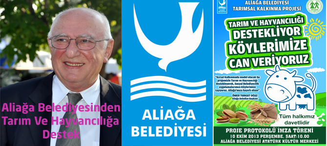 Aliağa Belediyesinden Tarım Ve Hayvancılığa Destek