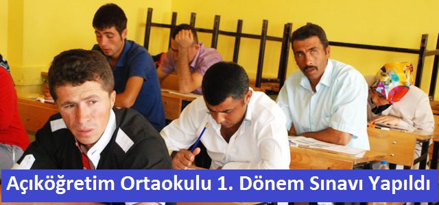 Açık Öğretim Ortaokulu Sınavları Yapıldı