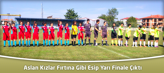 Aslan Kızlar Fırtına Gibi Esip Yarı Finale Çıktı