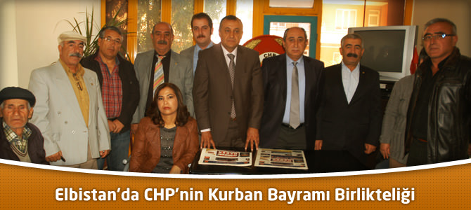 Elbistan'da CHP'nin Kurban Bayramı Birlikteliği